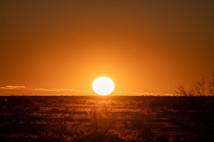 Image: Extreme heat has been gripping a broad area of Australia's outback this week. Source: iStock / Chris Manning.