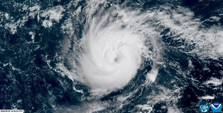 Image: Hurricane Nolo on Friday, September 25, 2026. Source: CIRA / RAMMB.