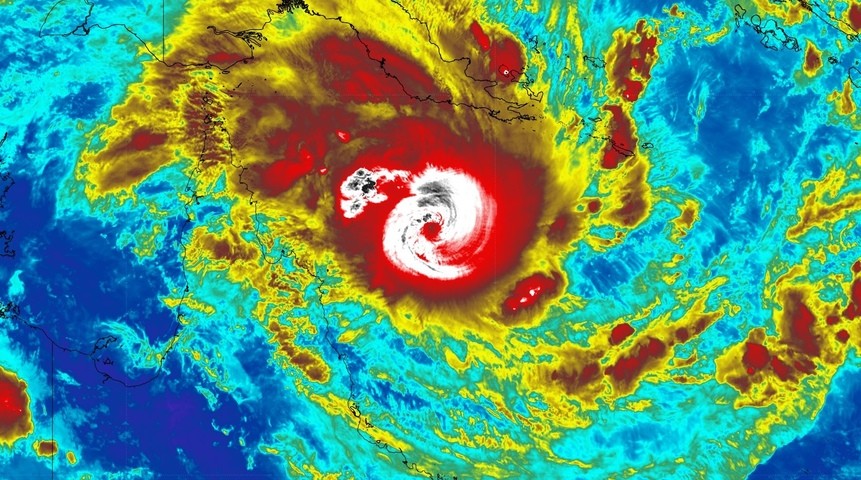 Image: Tropical Cyclone Narelle over the Coral Sea on March 19, 2026. Source: Weatherzone.